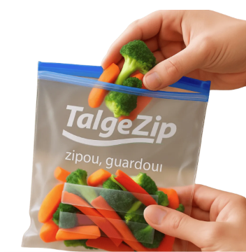 TALGE - SACO ZIP LOCK SLIDER (27 X 28) - CX.08UN