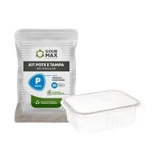 GOURMAX - KIT 350ML RETANGULAR P - PT.24UN