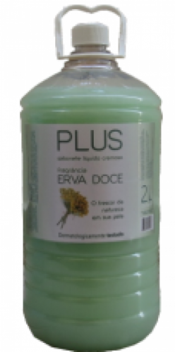 TRILHA - SABONETE LIQ.CREM. ERVA DOCE PLUS 2LTS - CX.06UN